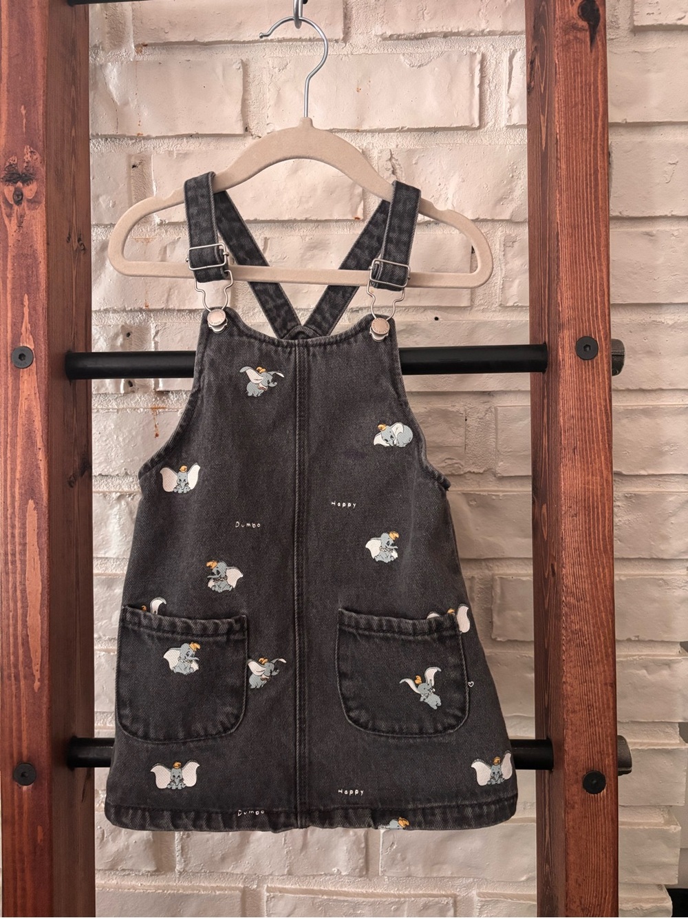 ZARA kids Dumbo overall dress
